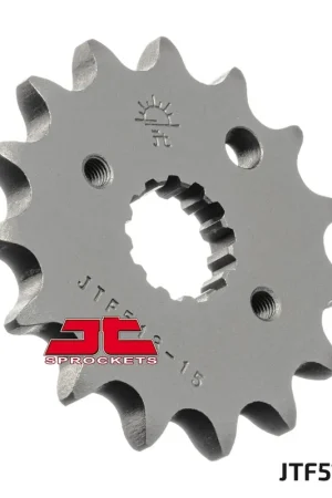 Gratis Retour JT SPROCKETS - FRONT STEEL 15T, 530 - Sprockets - 15T Staal